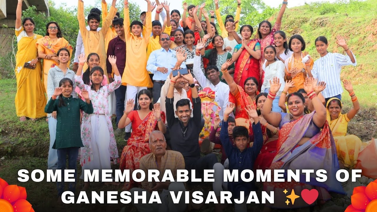 🚩 Grand Ganesh Visarjan Celebration at Apollo International School Jaharmau | Ganpati Visarjan 2025