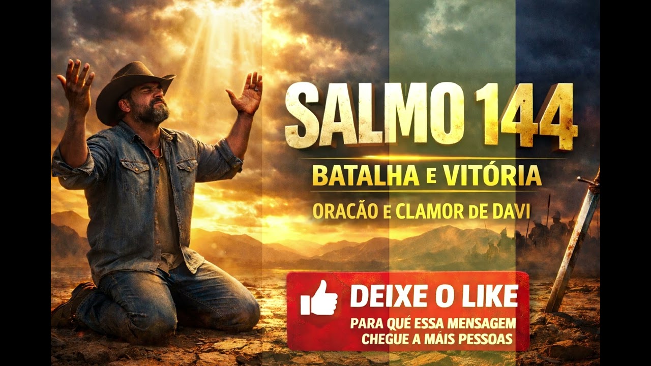 SALMO 144 CLAMOR DE DAVI CANTADO SERTANEJO GOSPEL