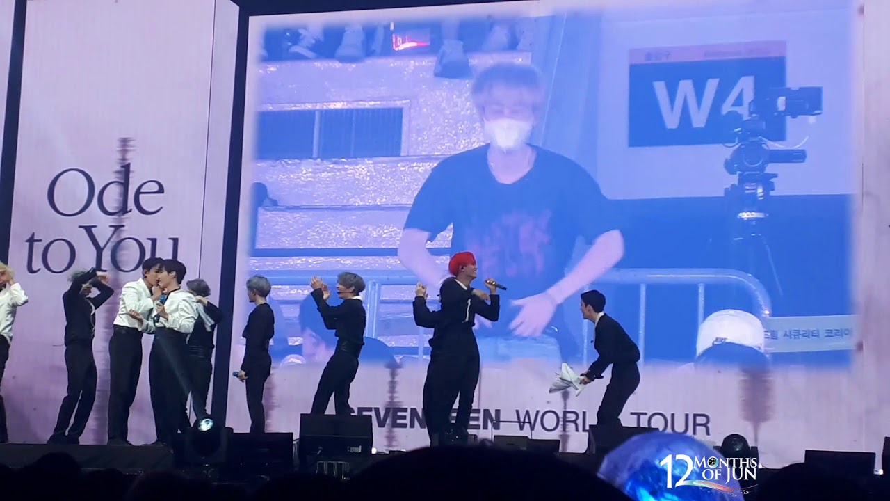 SEVENTEEN ODE TO YOU SEOUL and  Eunhyuk dancing 