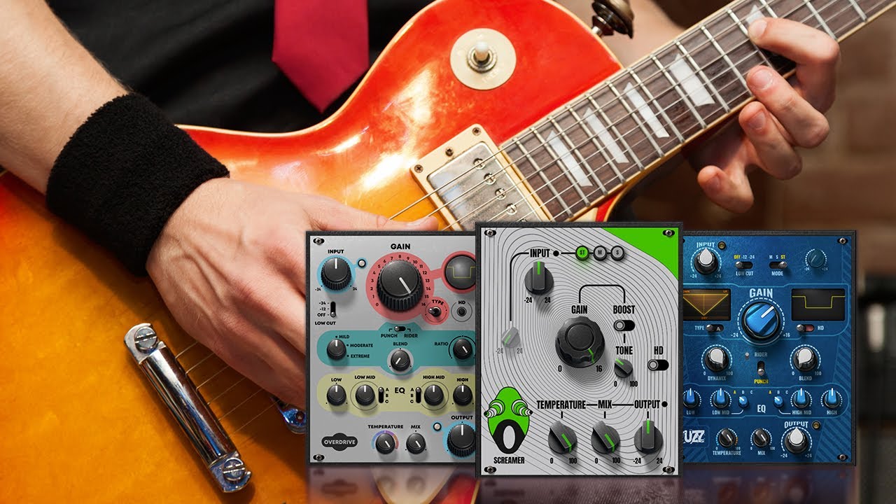 How to Get Crunchy Rock Guitar Tones with Distortion & Amp Plugins