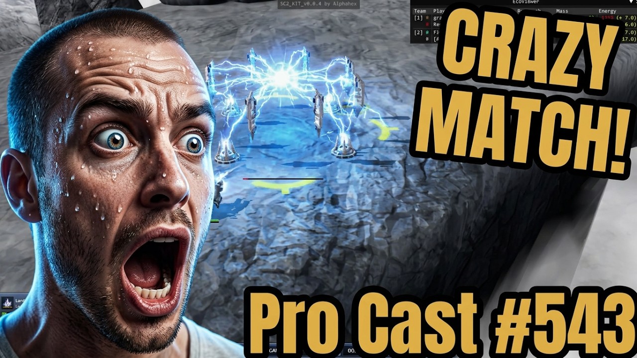 🙀ОГО! БЕЗУМНЫЙ МАТЧ!🙀Supreme Commander 2 2 на 2 на карте Cloud Spire Pro Cast № 543 &mdash; Still Speaks