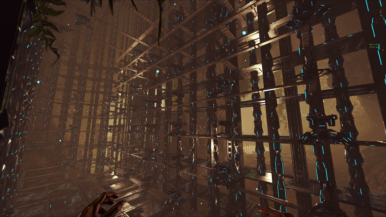 Ark | Fjordur Bee Cave Build Design PvP | Cinematic Base Tour | 2023