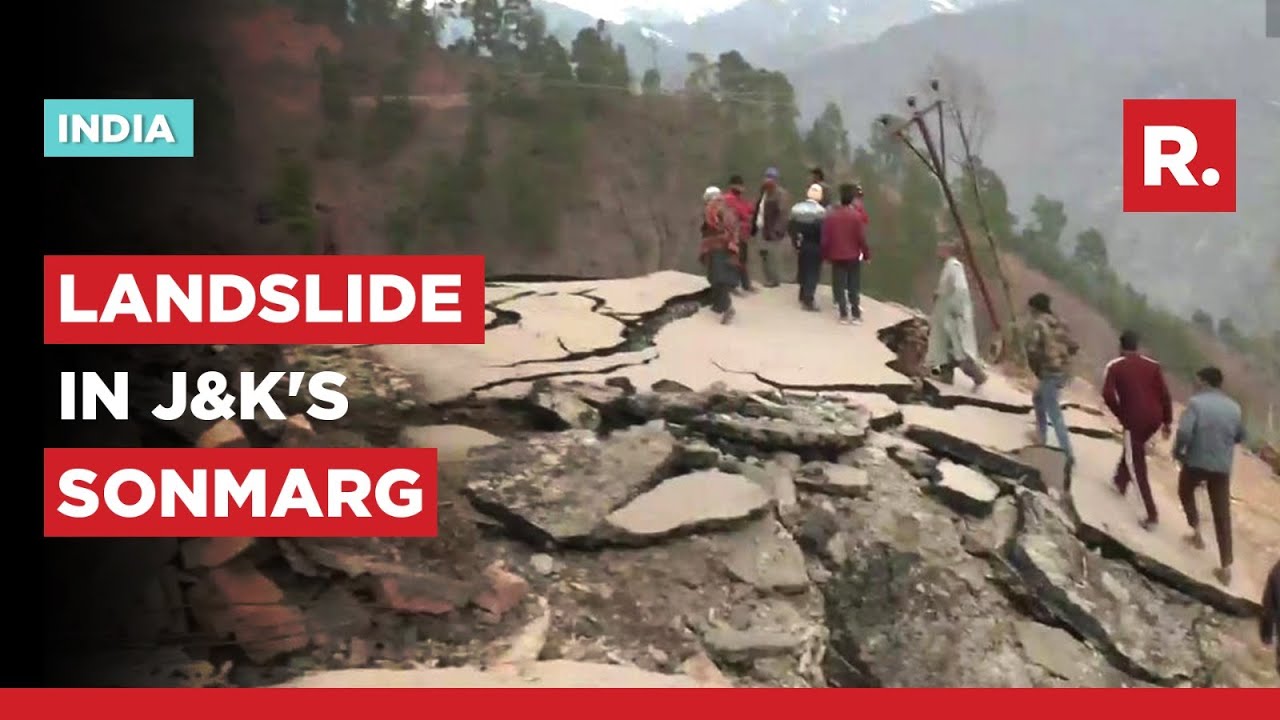 Landslide Damages Houses In J&K's Sonmarg, No Casualties Reported