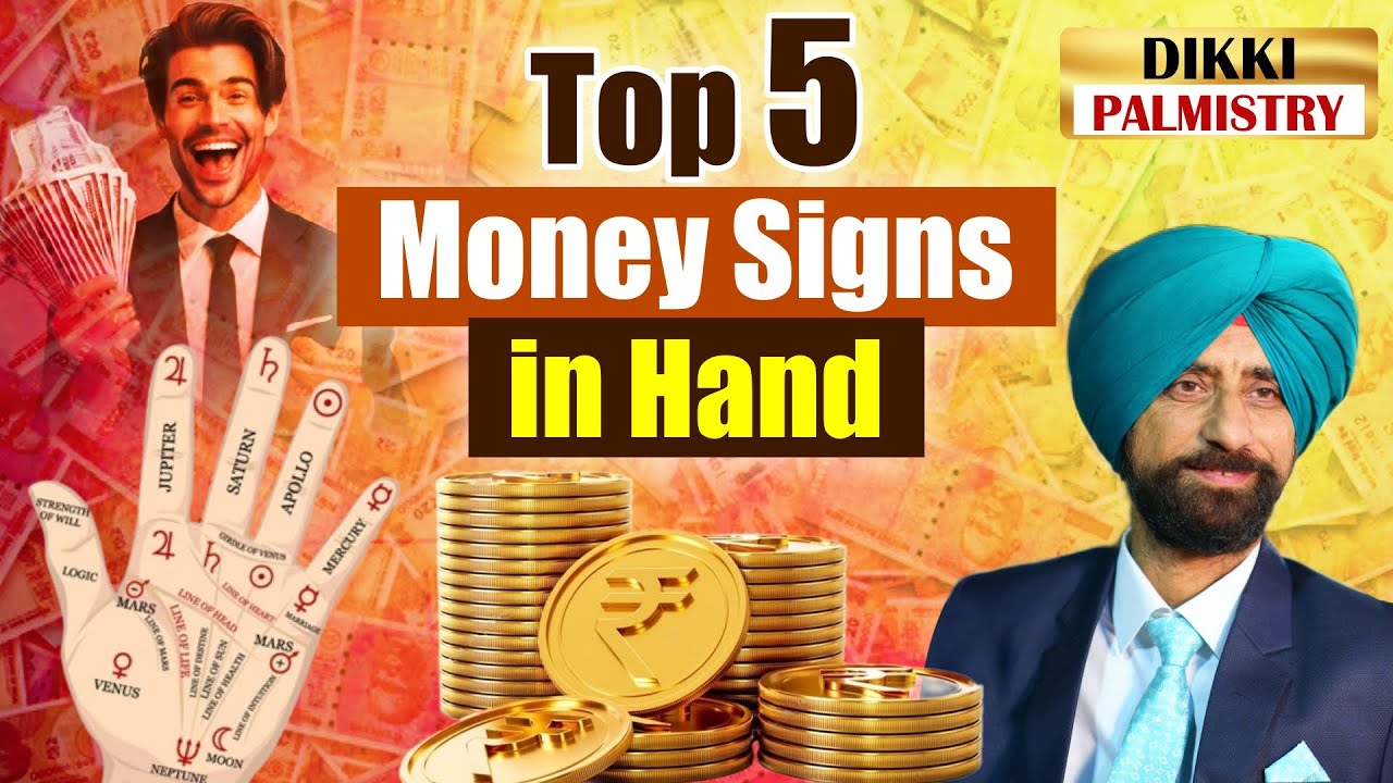 Top 5 Money Signs in Your Hand That Predict Wealth & Success | Palmistry Secrets | Dikki Palmistry