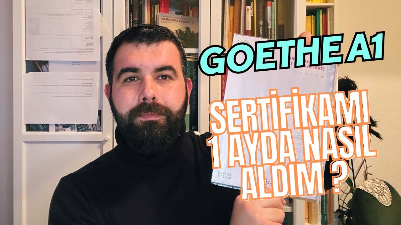 Goethe A1 Sertifikamı 1 Ayda Nasıl Aldım ?