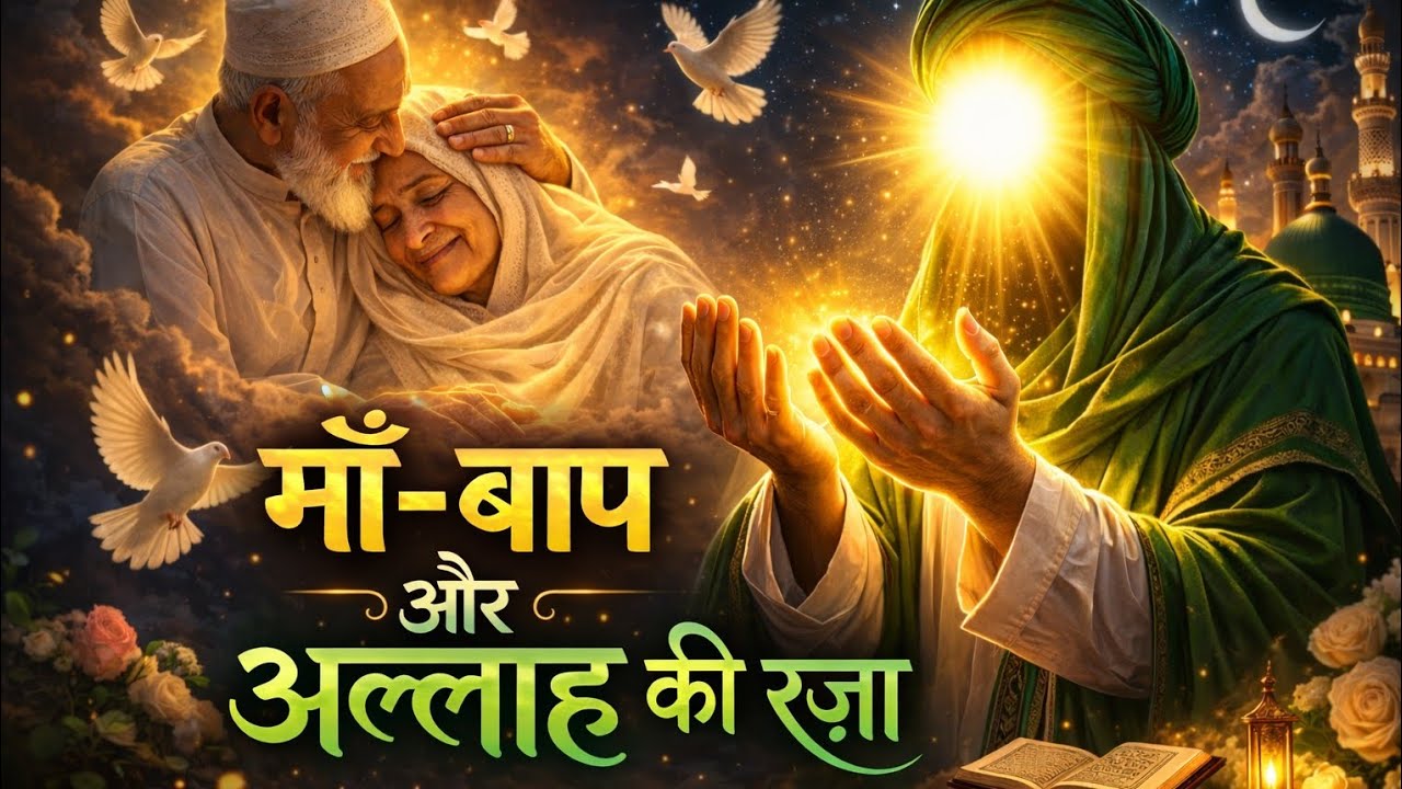 माँ - बाप और अल्लाह की रजा 👳‍♂️☑️☑️