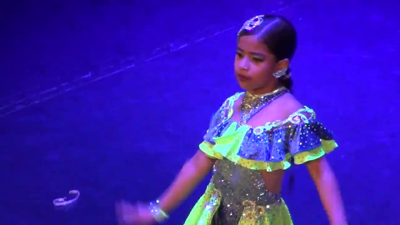Solista Infantil Profesional, Linda Salome Millán Valencia, en Festival Nacional Salsa Ladies 2023.