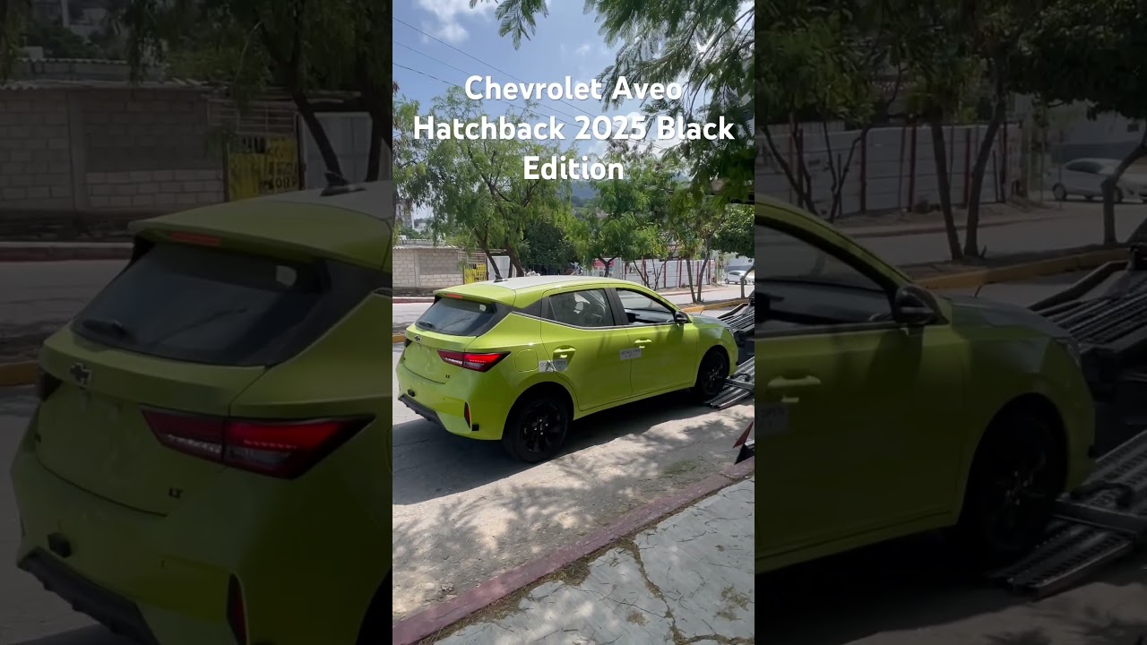 Chevrolet Aveo Hatchback 2025 Black Edition