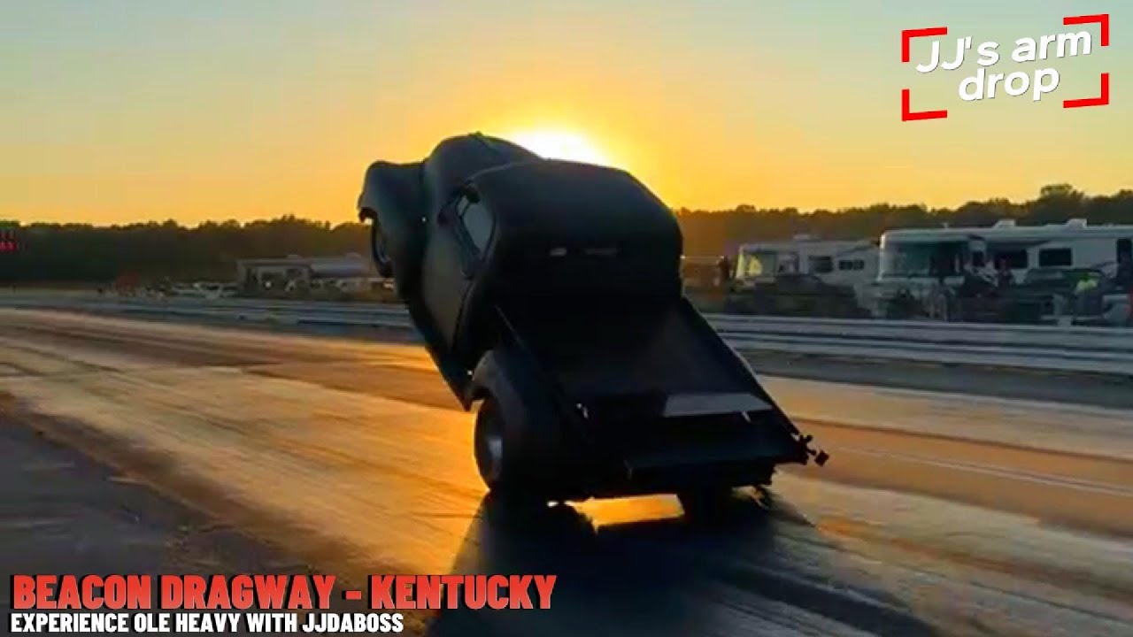 JJ's arm drop | Experience ole heavy with jjdaboss - Beacon Dragway - KENTUCKY
