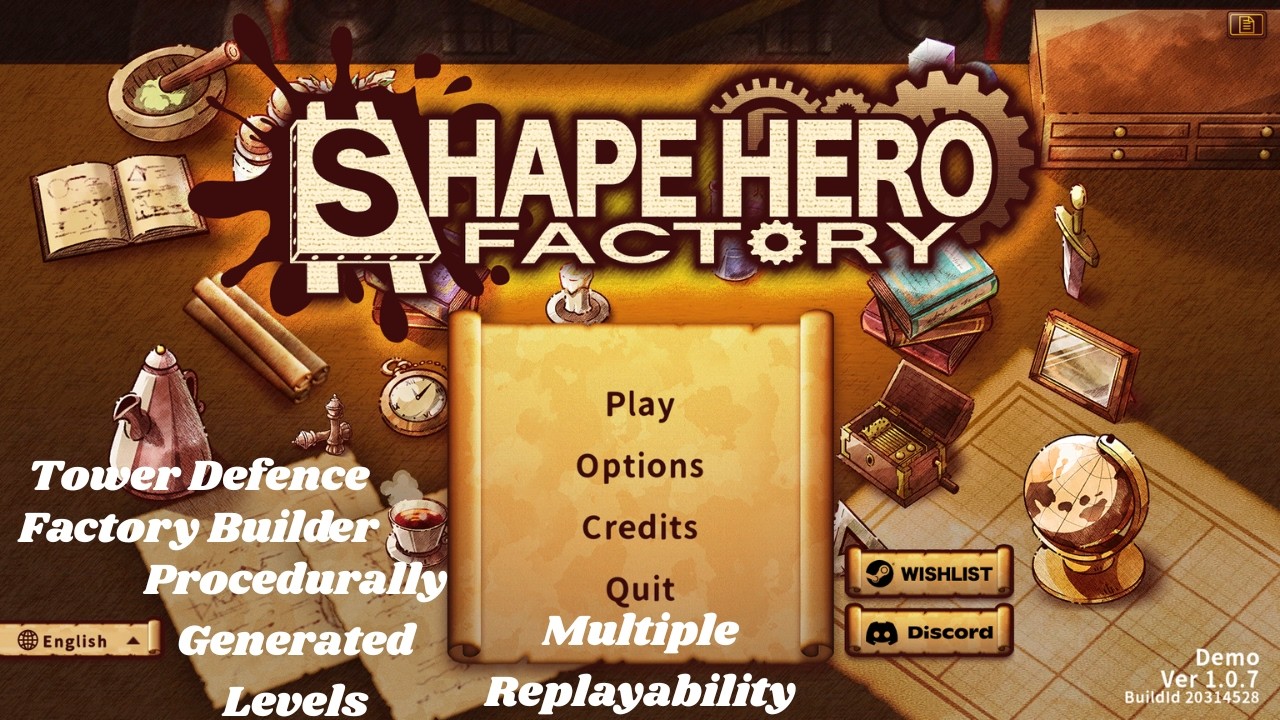 Shape Hero Factory - Procedurally Generated Levels - Multiple Replayability