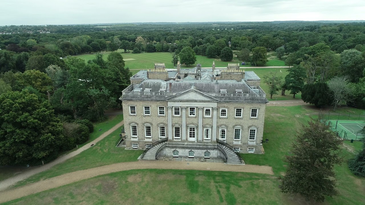 Towards rear of Claremont house and over the roof
