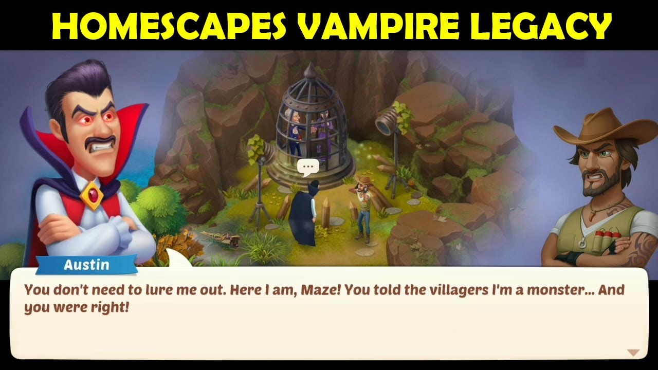 Homescapes VAMPIRE LEGACY Complete