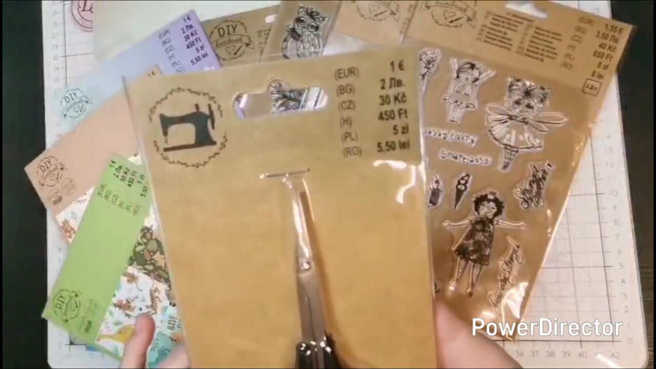 TEDi Haul Einkauf / Unboxing. #basteln #stempel #paperpads #schere #tedi #haul #unboxing #inspo 