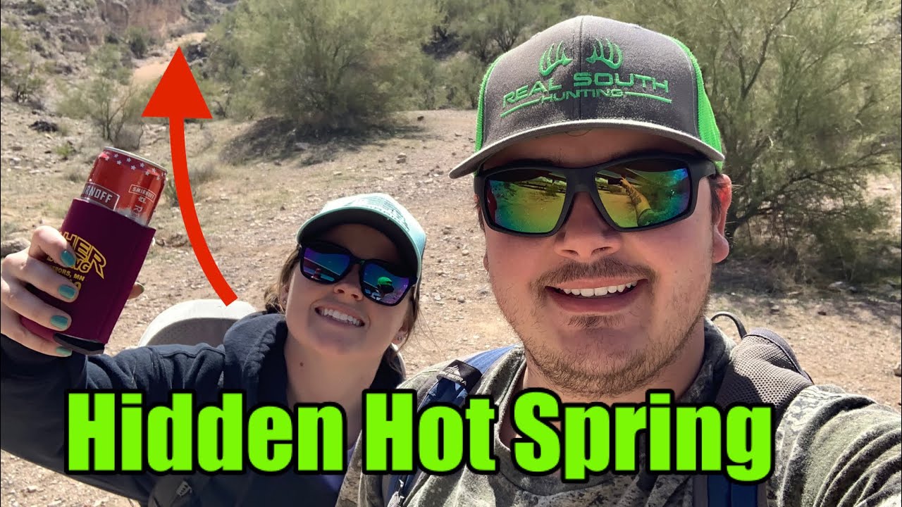 We found a beautiful hidden Hot spring!!!