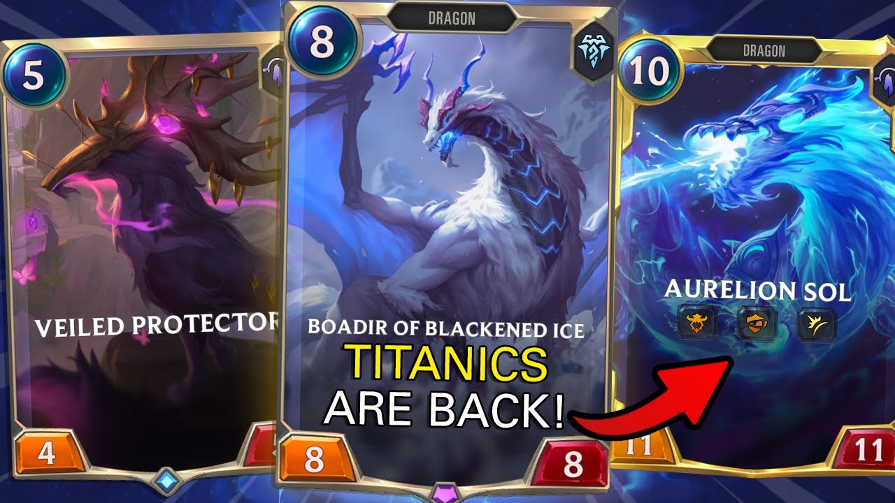 This New Deck is FINALLY Great?! Volibear & Aurelion Sol TITANIC BEATDOWN - Legends of Runeterra