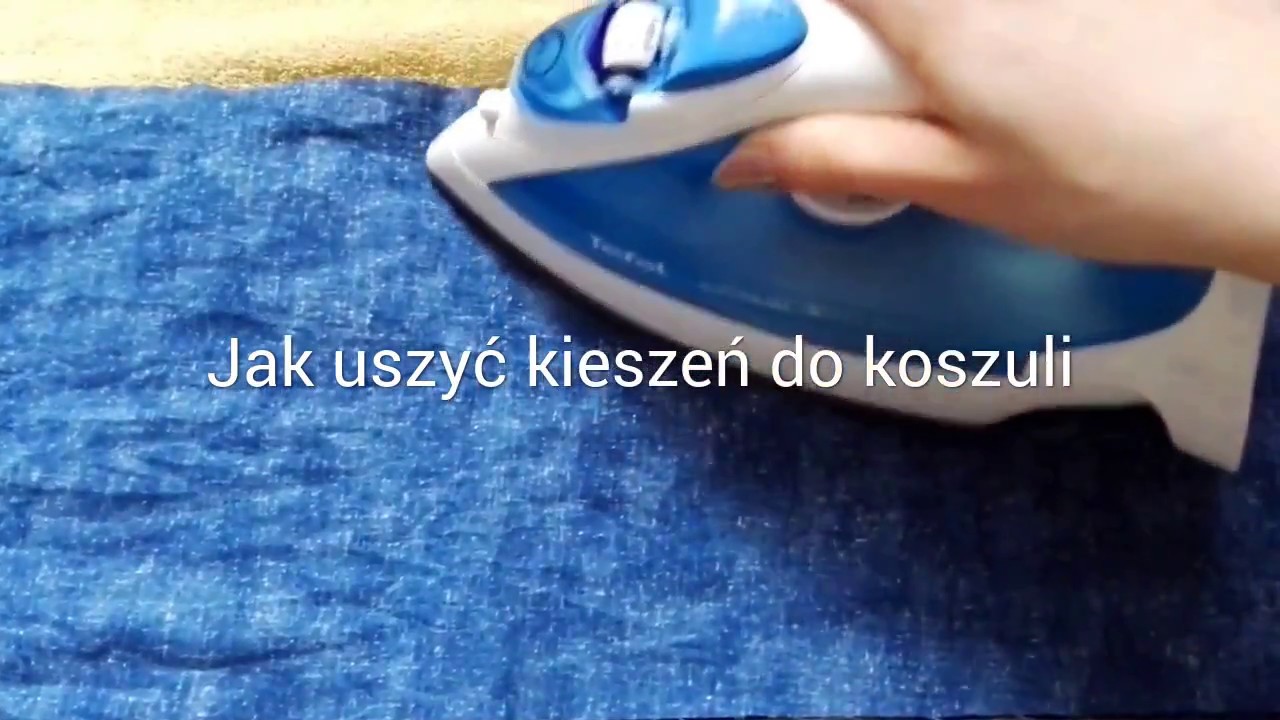 Jak uszyć kieszeń np do koszuli