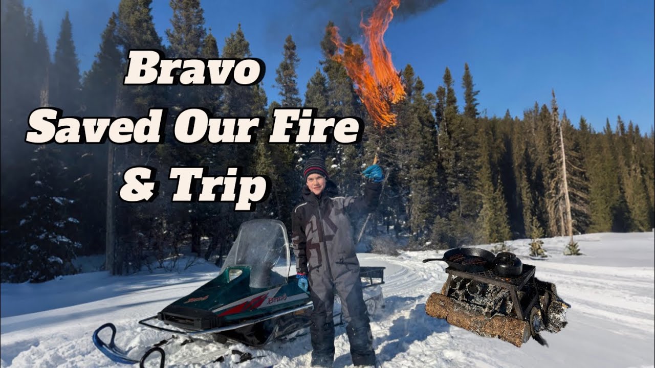  Off-Grid Cabin Fishing Trip: How we used the Bravo to Start a Fire!
