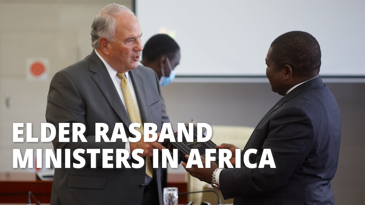 Elder Rasband Ministers in Africa