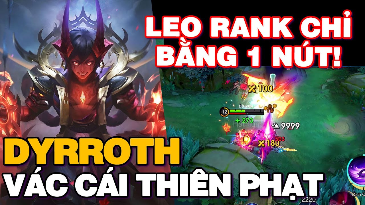 MLBB | DYRROTH THIÊN PHẠT: 1 BẤM LÀ ĐỊCH HẸO, GAME 1 NÚT CÓ LÀ CÓ THẬT RỒI... | Tốp Mỡ