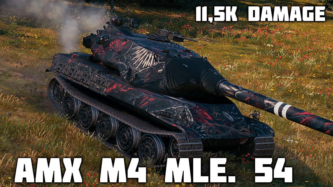 AMX M4 mle. 54 WoT – 6Kills, 11,5K Damage