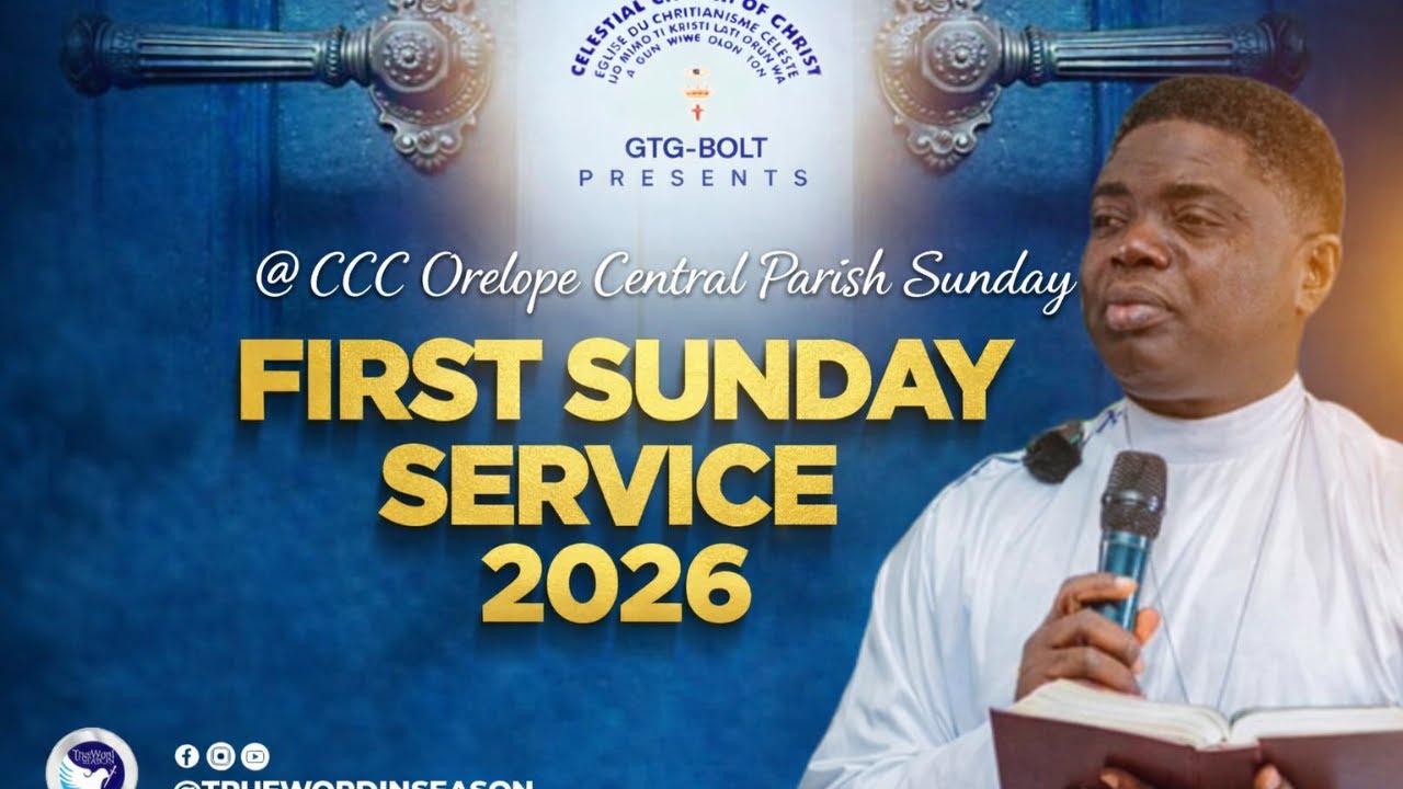 2026 JANUARY first sunday Service  @ CCC Orelope Central Parish