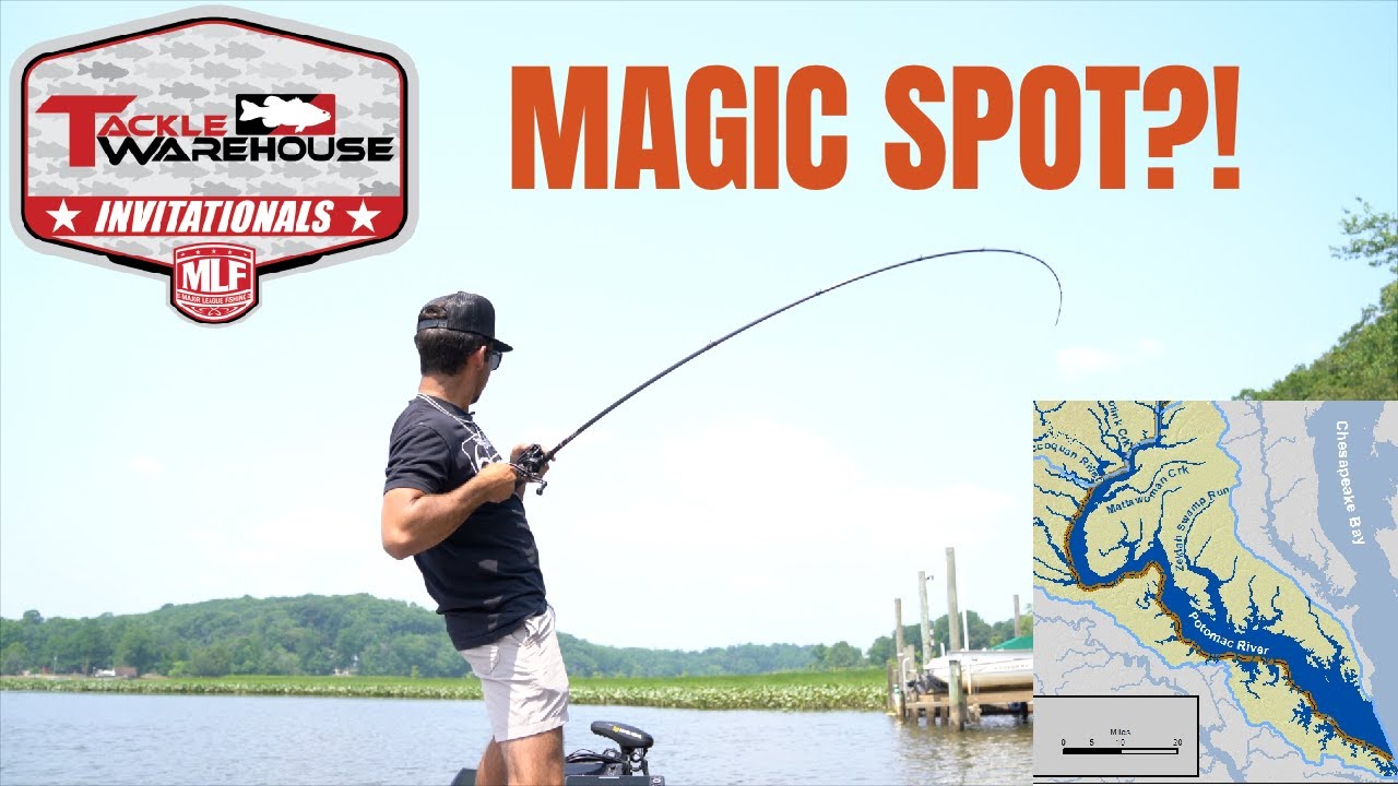 ONE SPOT SAVED MY DAY! (Day 1 MLF Invitationals Potomac River)