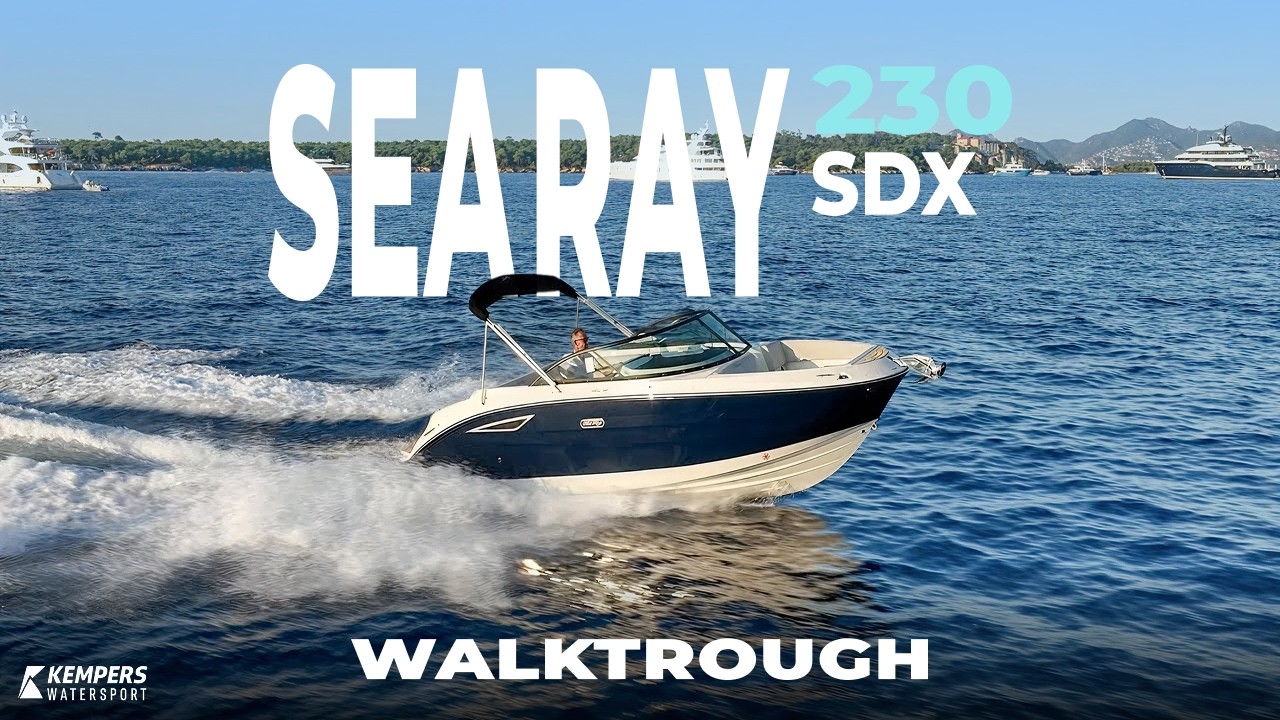 Sea Ray SDX 230 — обзор на английском языке от Барта Кемперса