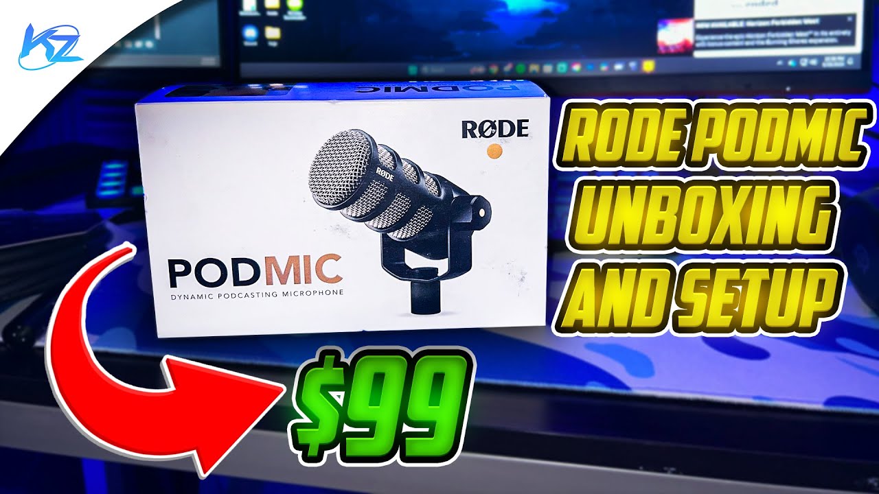 UNBOXING The RODE PodMic (BEST Budget XLR Mic?)