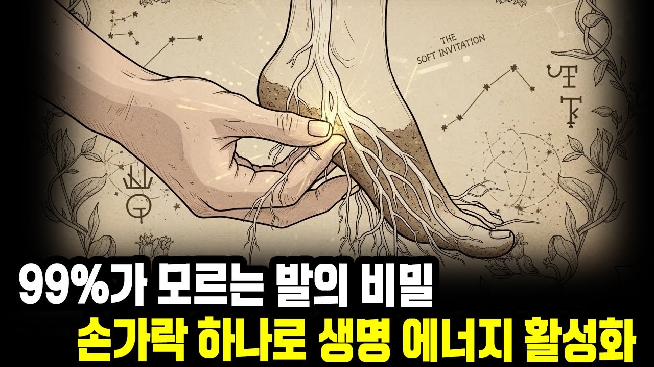 99%가 모르는 발의 비밀｜손가락 하나로 생명 에너지 활성화
