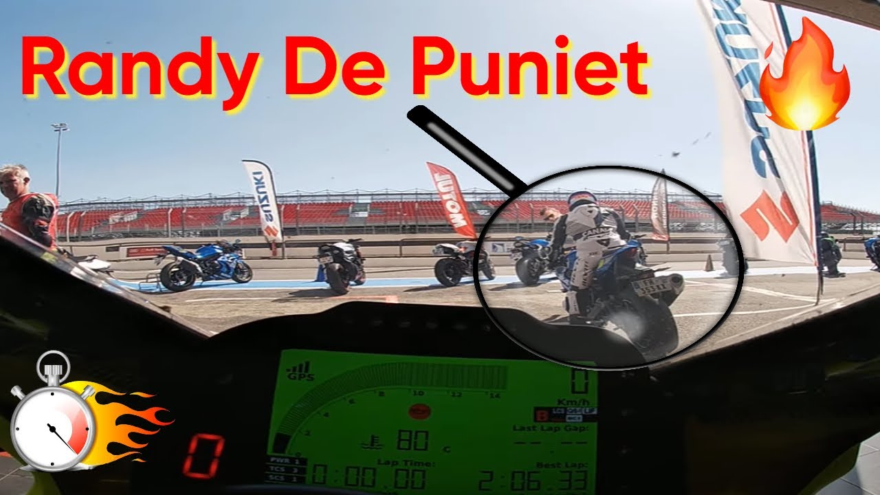 Paul Ricard 5.8 km avec Randy De Puniet