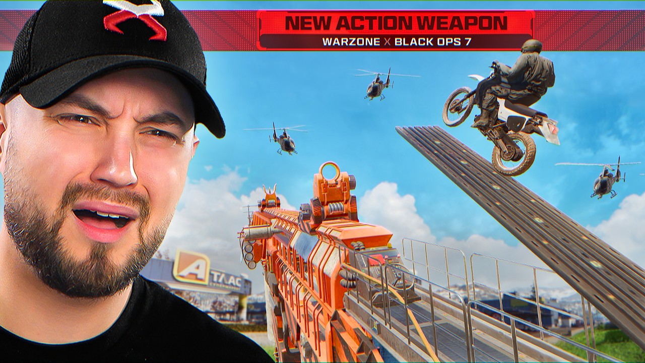 Warzone's NEW ACTION MOVIE Gun is actually INSANE.. wow
