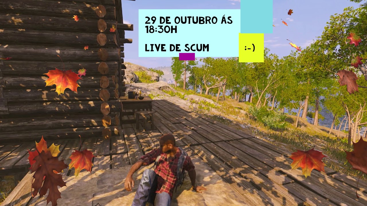 Live de SCUM - 29 de Outubro 18:30h