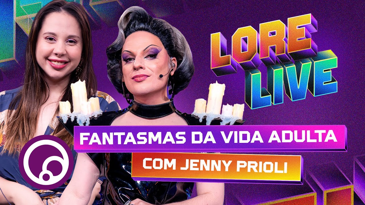 LORELIVE: EXPONDO HISTÓRIAS QUE DÃO MEDO com Jenny Prioli | DiaTV