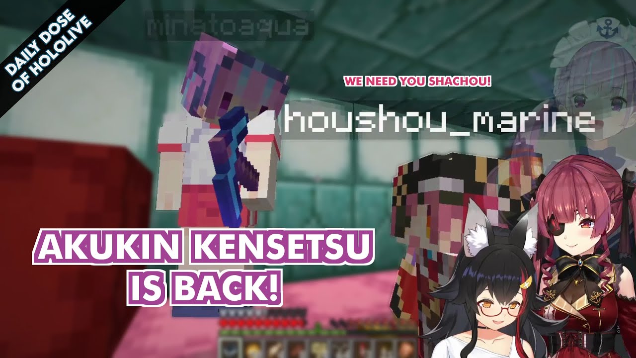 message from Akukin Construction [Hololive/ENG Sub]