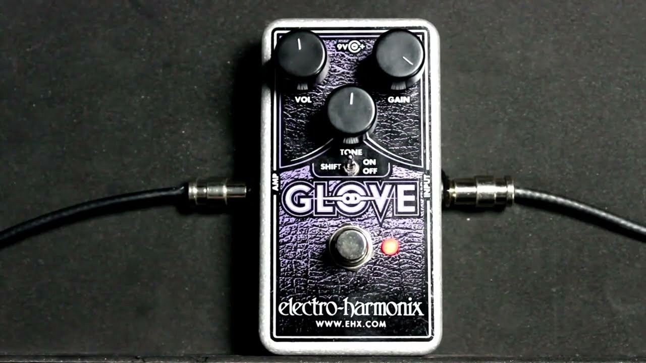 【日本語字幕】Electro Harmonix OD Glove MOSFET Overdrive  Distortion Pedal