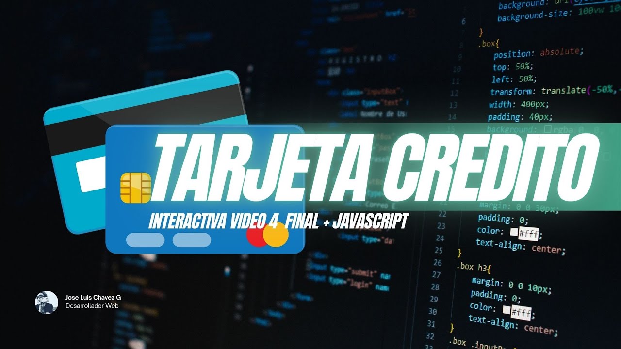 Tarjeta Interactiva – Parte 4  JavaScript + Detalles Profesionales ✨