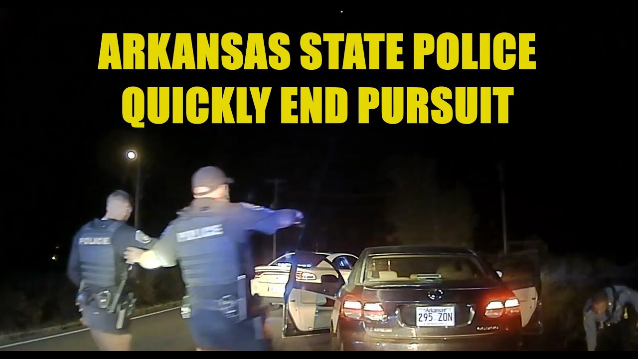 NLRPD Request assistance with pursuit - Arkansas State Police quickly end chase on Lexus