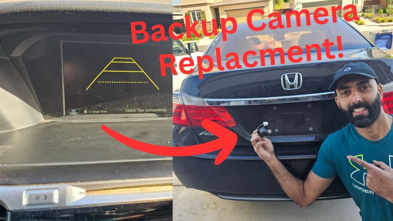 Easily Fix A Honda Accord Backup Camera With A Black Screen!