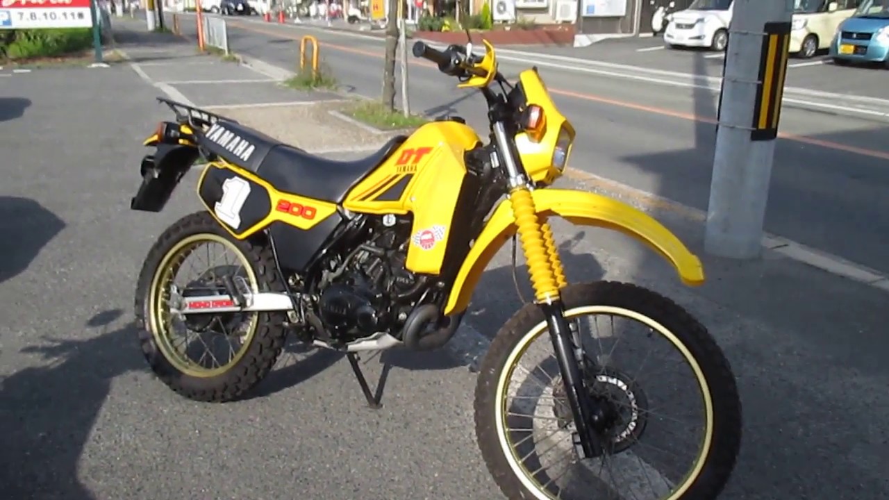 ★DT200R　37F　YSP限定仕様　始動走行チェック動画　ウィークエンドモトクロッサー　★