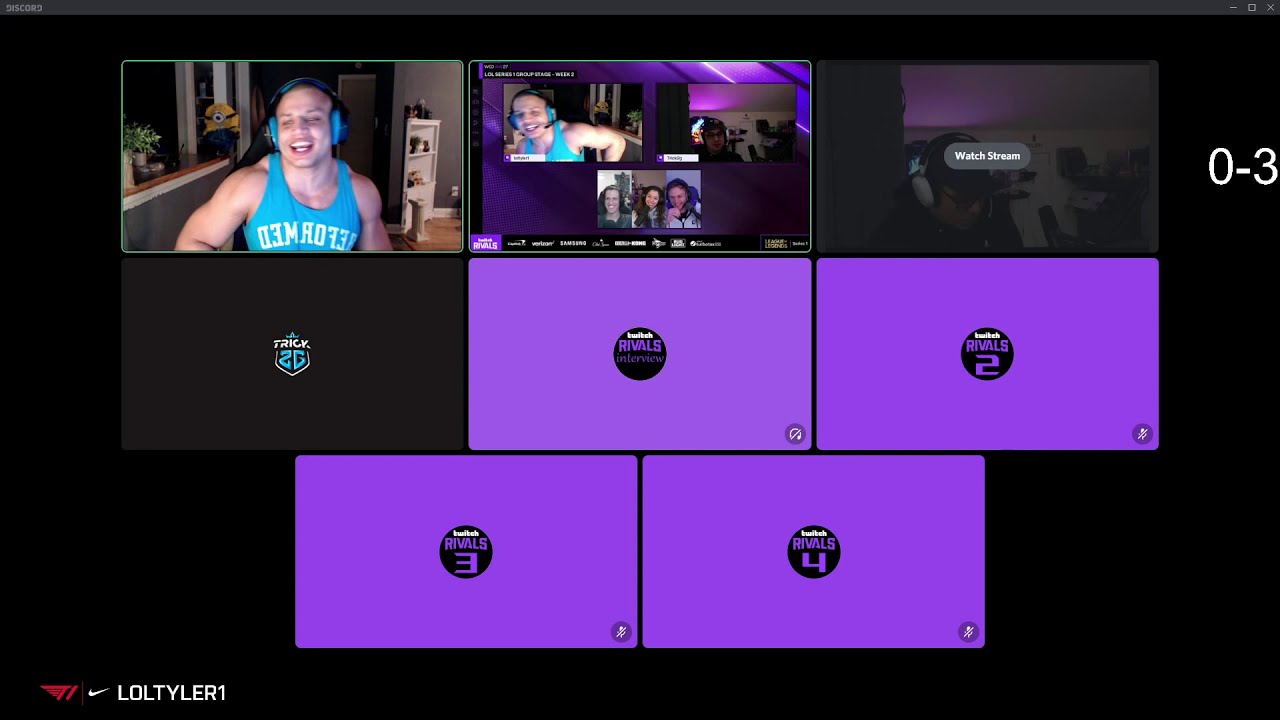 Trick2g shows Tyler1 his Tyler sized door