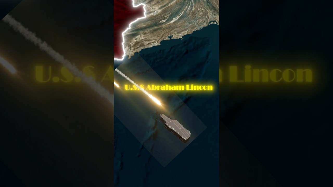 Iran Targeted USS Abraham Lincoln? #usiranwar #USNavy #AircraftCarrier #Geopolitics #DefenseNews