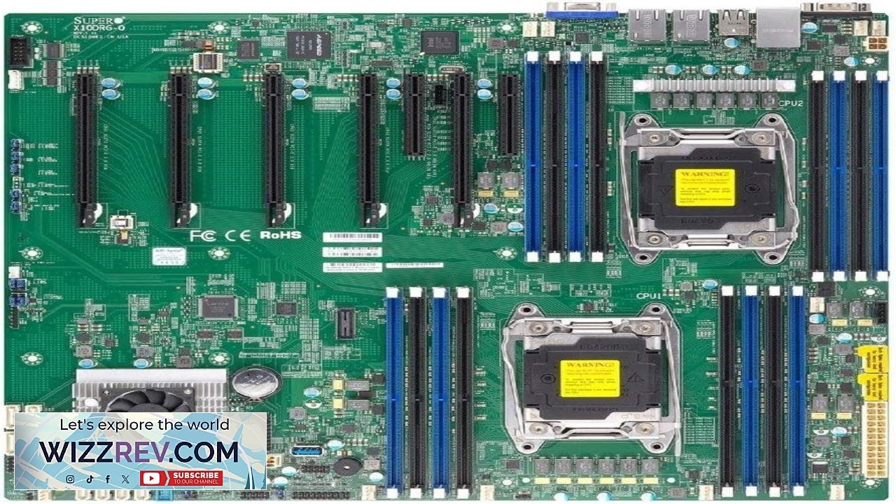 Материнская плата Supermicro MBD X10DRG Q B для процессора Xeon E5 2600v3 LGA2011 DDR4 SATA, кори...