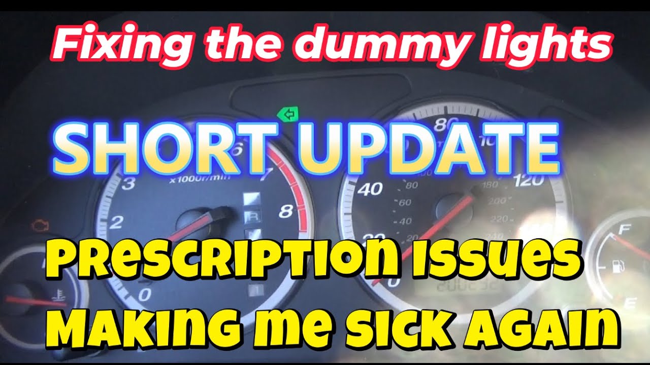 CRV dash warning lights reset. Sick