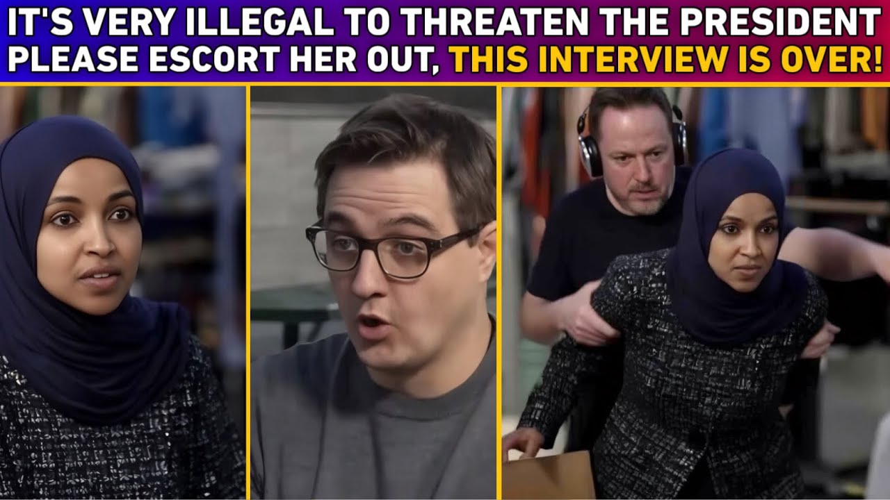 Ilhan Omar KICKED OUT Of Interview After SHOCKING Threat Towards Trump