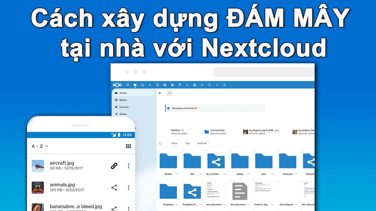 Cách xây dựng ĐÁM MÂY tại nhà với Nextcloud trên TrueNAS
