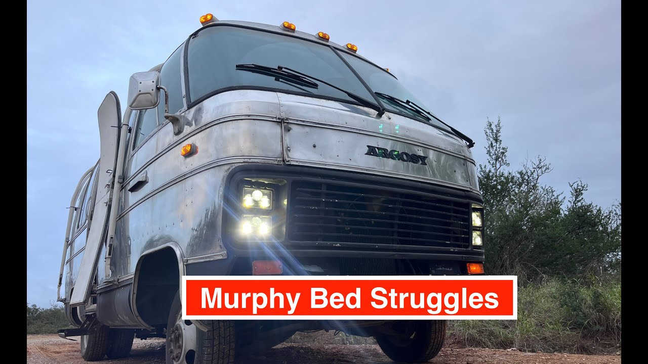 Our Murphy Bed Doesn’t Fit - 1977 Airstream Argosy 20ft Motorhome