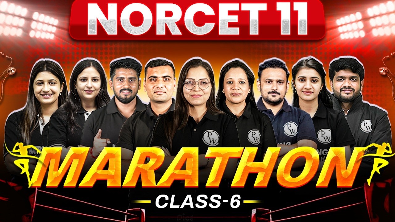 NORCET 11 Marathon Class | NORCET 11 Preparation | Class 6 | NORCET 11 MCQs | NORCET 11 One Shot