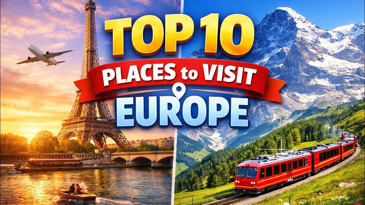 Top 10 Places to Visit in Europe | Ultimate Travel Guide