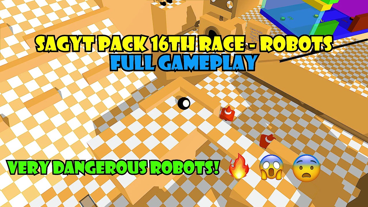 Marble Race | SAGYT Pack |16TH Race| Robots Race, Arena And Sandbox | Gameplay (2.35K SUBS SPECIAL)