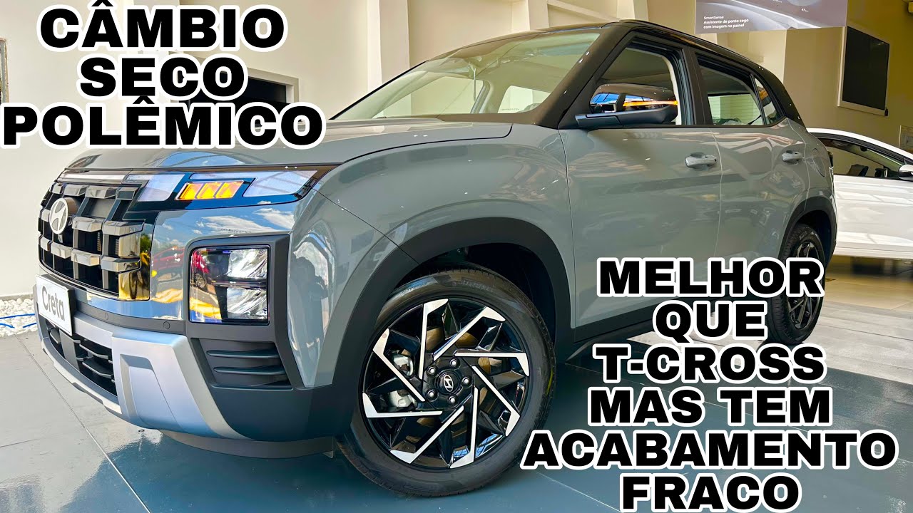 HYUNDAI CRETA 2025 ULTIMATE 1.6 TURBO CÂMBIO SECO 7 MARCHAS | ACABAMENTO RUIM MAS O CARRO É BOM!!